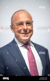 08 Mai 2019, Baden-Wuerttemberg, Schwäbisch Hall: Peter Zürn,  stellvertretender Sprecher der Konzernführung der Würth-Gruppe, nimmt an  jährlichen Würth Pressekonferenz. Foto: Sebastian Gollnow/dpa  Stockfotografie