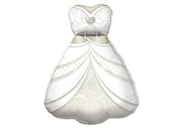 Im ballkleid art von hochzeitskleid, bleibt das zentrum des fokus die obere hälfte des körpers. Hochzeitskleid Brautkleid Luftballon