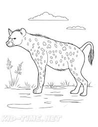 Whether you only know hyenas from lion king, or you're an avid fan, you can enjoy our coloring pages. Hyena 3 Coloring Page Free Printable Coloring Pages For Kids