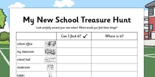 The app makes it easy for players, but the eventzee administrative tools are here to make running a scavenger hunt easier than ever. My New School Treasure Hunt For Teachers Teacher Made