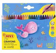 Amazon.com: Jovi Plastic Hexagonal Crayons; Set of 24