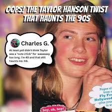 To everyone who thought Taylor #Hanson was a girl in the MMMBop era, we see  you. We are you! 😂 Classic 90s!
