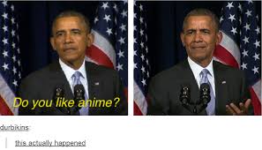 I just found an anime obama blog. Obama Heckled During Dnc Speech Anime Manga Know Your Meme