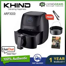 No.2, jalan astaka u8/82, seksyen u8, bukit jelutong, 40150 shah alam, selangor tel: Khind Air Fryer Arf3000 With Digital Display 3l Multi Function Shopee Malaysia
