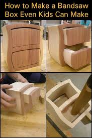 This Unique Bandsaw Box Can Easily Be Made By Anyone Even The Big Kids In 2020 Bandsaw Box Bandsaw Projects Bandsaw