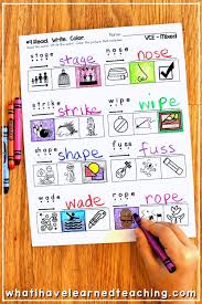 Vce Phonics Worksheets Silent E Worksheets Phonics Worksheets Phonics Teaching Child To Read