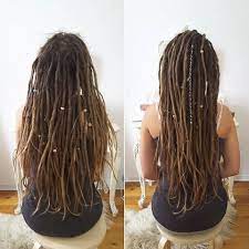 Hier Seht Ihr Einen Vorher Nachher Vergleich Einer Ansatzpflege 2 Jahre Alter Dreadlocks Dreads Girl Dreadlocks Dreads