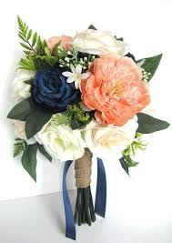Wedding Bouquet Bridal Bouquet 17 Piece Package Silk Flower Etsy In 2020 Wedding Bridal Bouquets Wedding Bouquets Silk Flowers Wedding