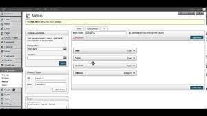 You can reorder the menus, show/hide. How To Add Categories To Your Wordpress Website Navigation Wordpress Built In Menu Editor Youtube