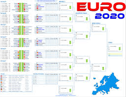 Uefa euro 2020 wallchart (1) infographic. Smartcoder247 On Twitter Create Your Own Interesting Euro 2020 Wall Chart Posters Now Using The Smartcoder247 Excel Templates Visit Official Site Https T Co Umolop5rbx Euro 2020 Wall Chart Fixtures Schedules Printable Jpg Pdf Posters Excel