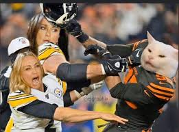 Mason rudolph is admitting he shouldn't have tried ripping myles garrett's helmet off his head during last week's brawl. 41 Extra Spicy Myles Garrett Crushing Mason Rudolph With His Helmet Memes Funny Memes Memes Myles Garrett