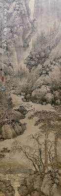 1484 沈周秋轩晤旧图轴上海博物馆藏1484 meeting with an old friend at the autumn studio by shen zhou hanging scroll shanghai musuem outdoor painting snow