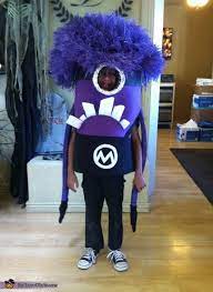 Detailed diy tutorial for a minion costume stuart for kids. Diy Purple Minion Child Costume Last Minute Costume Ideas