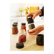 Ikea 365 Ihardig Gewurzglas Glas Schwarz 15 Cl Ikea Deutschland Spice Jars Glass Spice Jars Ikea 365