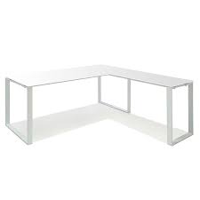 Their shape allows multiple people to stretch out at once, making it cozy to read beside a loved one or even take a joint nap. Aspen Glass Top L Shape Desk