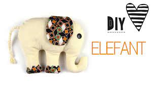 Werde gleich ein freebook drucken und nähe… read & download ebooks for free: Diy Elefant Nahen Kuscheltier Mit Schnittmuster Youtube