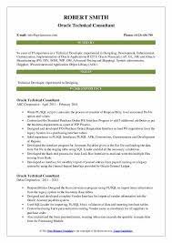 Sourcing and evaluating capital expansion options, including loans and funding. Oracle Technical Consultant Resume Samples Qwikresume