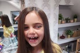 Greystones girl Siena's haircut for Rapunzel Foundation