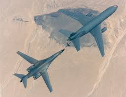 b 1b refueling from kc 10 by unknown artist aircraft military aircraft us military aircraft