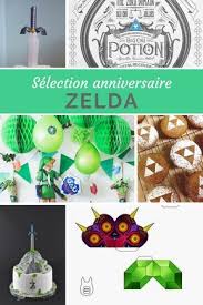 Anniversaire Zelda Inspiration Zelda Birthday Zelda Party Kids Birthday Party Decoration