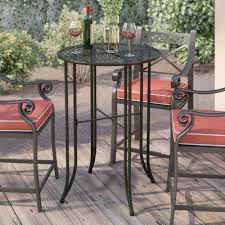 Global furniture bar table, m208, clear/black/chrome. Outdoor Bar Height Table Ideas On Foter