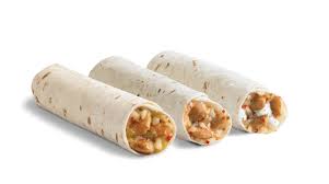 Caesar salad, fish, jack cheese, tartar sauce on spinach tortilla. Del Taco Food Burritos