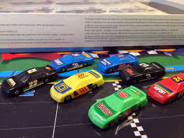 Without much diversity on how to build a track, children will get bored quickly. Vintage Nascar Champions Game Dale Earnhardt Jeff Gordon Complete W Mini Cars Ebay Nascar Champions Mini Cars Jeff Gordon