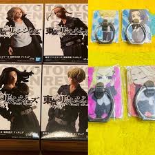 東京リベンジャーズ フィギュア 4個＆セブンイレブン限定スマホリング 4個セット