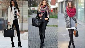 Encuentre la fotografía ropa de invierno ropa perfecta. Combinaciones De Ropa De Moda Otono Invierno 2019 2020 Tendencias Moda Mujer 1Âº Fashion Love Youtube