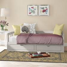 When space is tight but comfort is in demand, it's time for a daybed from the roomplace. Harriet Bee Bechtold Daybed With Trundle Reviews Wayfair