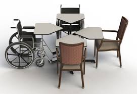 Wheelchair Accessible Extendable Dining Table In 2020 Extendable Dining Table Dining Design Dining Table