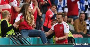 Christian dannemann eriksen is a danish professional footballer who plays as an attacking midfielder for serie a club inter milan and the de. Sabrina Kvist Jensen Christian Eriksen S Wife Lived Through The Anguish During The Match Who Knows