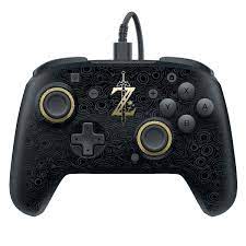 Is the new xenoblade edition of the switch pro controller really better than the original? Amazon Com Pdp Gaming Zelda Wired Pro Controller Faceplate Black Gold Nintendo Switch Video Games