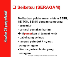 Selama anda menekuni pekerjaan selama sekian tahun, mungkin sedikit banyak anda pernah mendengar istilah 5s. Amalan Persekitaran Berkualiti 5 S Susun Sisih Sentiasa