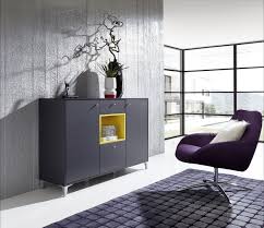 Sideboard Anthrazit Mit Einsatz In Gelb Woody 121 00415 Modernes Mobeldesign Mobeldesign Woody Mobel