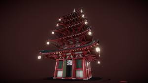 Japanese Temple By Galaxxxy Japanese Temple Temple Japanese