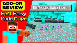 · click it to import into minecraft pocket edition · open the game · create a new world . Minecraft Baby Mode