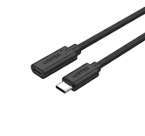 Full-Featured USB-C Extension Cable with 4K@60Hz, 100W Power Delivery and  10Gbps Data (USB 3.2 Gen2)