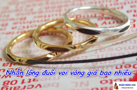 Nhẫn Long đuoi Voi Vang 10k 18k Pnj Gia Bao Nhieu Hiện Nay 2019 Gia Vang
