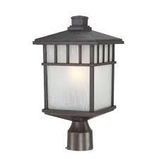 Shop our extensive selection of craftsman style and mission style exterior lighting at modern bungalow. 16 1 2 Inch Mission Outdoor Post Light 9116 34 Destination Lighting