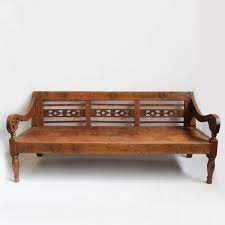Colonial Teak Daybed Mix Furniture Wooden Sofa Designs Daybed Carved Chairs