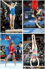 Gymnastics is a sport that includes physical exercises requiring balance, strength, flexibility, agility, coordination, and endurance.the movements involved in gymnastics contribute to the development of the arms, legs, shoulders, back, chest, and abdominal muscle groups. Gimnasia Artistica Wikipedia La Enciclopedia Libre