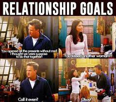 Relationship Goals Friends Chandler And Monica Monica And Chandler Friends Tv