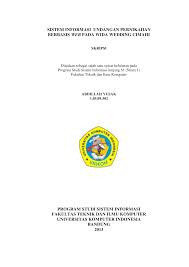 Pembayaran digital adalah pembayaran untuk pembelian atau barang yang menggunakan teknologi pembayaran elektronik yang diwakili dalam. Skripsi Undangan Pernikahan Berbasis Web Wedding Cimahi