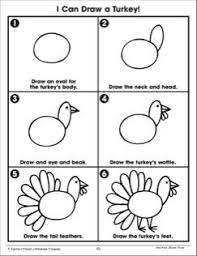 Any bacteria on the turkey will be killed in the hot oven while it bakes. Draw A Turkey Following Directions Practice Page Easy Drawings For Kids Easy Drawings Drawing For Kids