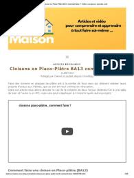 On calculer le plus souvent le tarif d'un enduiseur façadier en prenant en compte la surface à traiter. Ø±ÙØ¶ ÙÙŠØ¯ÙŠÙˆ Ø§ØµÙ†Ø¹ Ø§Ø³Ù…Ø§ Cout Plaque De Placo Amazon Boitedremel Com