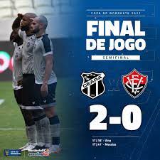 Jul 04, 2021 · além do tempo real aqui na vavel brasil, a partida entre corinthians x inter ao vivo terá transmissão pelo premiere e pelo sportv (menos para sp) 19:44 há um mês quando é o jogo corinthians. Gols E Melhores Momentos Ceara 2 X 0 Vitoria Pela Copa Do Nordeste 2021 02 07 2021 Vavel Brasil