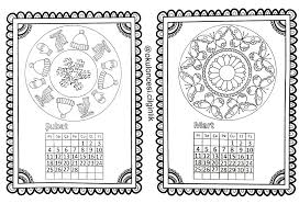 Takvim 2019 2019takvim Basakogretmen Okuloncesicilginlik Calender Mandala Mandalatakvim Okul Okul Oncesi Hayat Bilgisi