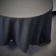 table cloth hire black and white
