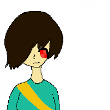 Pixilart - AlphaTale Chara by Mysticor